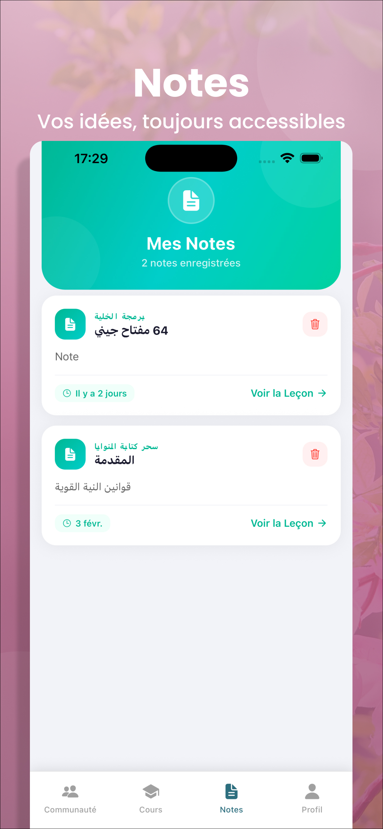 Notes